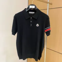 Cheap Moncler T-Shirts Short Sleeved For Men #1430939 Replica Wholesale [$56.00 USD] [ITEM#1430939] on Replica Moncler T-Shirts