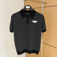 Cheap Prada T-Shirts Short Sleeved For Men #1430948 Replica Wholesale [$56.00 USD] [ITEM#1430948] on Replica Prada T-Shirts