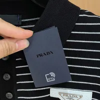 Cheap Prada T-Shirts Short Sleeved For Men #1430948 Replica Wholesale [$56.00 USD] [ITEM#1430948] on Replica Prada T-Shirts