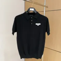 Cheap Prada T-Shirts Short Sleeved For Men #1430949 Replica Wholesale [$56.00 USD] [ITEM#1430949] on Replica Prada T-Shirts