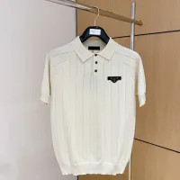 Cheap Prada T-Shirts Short Sleeved For Men #1430950 Replica Wholesale [$56.00 USD] [ITEM#1430950] on Replica Prada T-Shirts