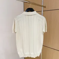 Cheap Prada T-Shirts Short Sleeved For Men #1430950 Replica Wholesale [$56.00 USD] [ITEM#1430950] on Replica Prada T-Shirts