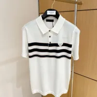 Cheap Prada T-Shirts Short Sleeved For Men #1430951 Replica Wholesale [$56.00 USD] [ITEM#1430951] on Replica Prada T-Shirts