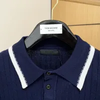 Cheap Prada T-Shirts Short Sleeved For Men #1430956 Replica Wholesale [$56.00 USD] [ITEM#1430956] on Replica Prada T-Shirts