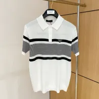 Cheap Prada T-Shirts Short Sleeved For Men #1430959 Replica Wholesale [$56.00 USD] [ITEM#1430959] on Replica Prada T-Shirts