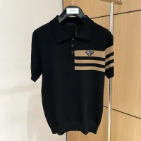 Cheap Prada T-Shirts Short Sleeved For Men #1430962 Replica Wholesale [$56.00 USD] [ITEM#1430962] on Replica Prada T-Shirts