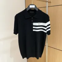 Cheap Prada T-Shirts Short Sleeved For Men #1430964 Replica Wholesale [$56.00 USD] [ITEM#1430964] on Replica Prada T-Shirts