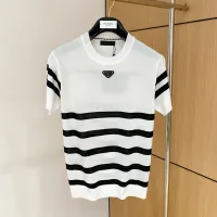 Cheap Prada T-Shirts Short Sleeved For Men #1430965 Replica Wholesale [$52.00 USD] [ITEM#1430965] on Replica Prada T-Shirts