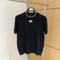 Cheap Prada T-Shirts Short Sleeved For Men #1430969 Replica Wholesale [$52.00 USD] [ITEM#1430969] on Replica Prada T-Shirts