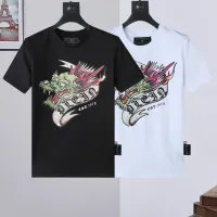 Cheap Philipp Plein PP T-Shirts Short Sleeved For Men #1431036 Replica Wholesale [$27.00 USD] [ITEM#1431036] on Replica Philipp Plein PP T-Shirts