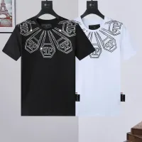 Cheap Philipp Plein PP T-Shirts Short Sleeved For Men #1431038 Replica Wholesale [$27.00 USD] [ITEM#1431038] on Replica Philipp Plein PP T-Shirts