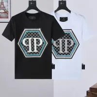 Cheap Philipp Plein PP T-Shirts Short Sleeved For Men #1431051 Replica Wholesale [$27.00 USD] [ITEM#1431051] on Replica Philipp Plein PP T-Shirts