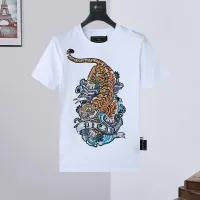 Cheap Philipp Plein PP T-Shirts Short Sleeved For Men #1431053 Replica Wholesale [$27.00 USD] [ITEM#1431053] on Replica Philipp Plein PP T-Shirts