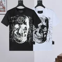 Cheap Philipp Plein PP T-Shirts Short Sleeved For Men #1431074 Replica Wholesale [$27.00 USD] [ITEM#1431074] on Replica Philipp Plein PP T-Shirts