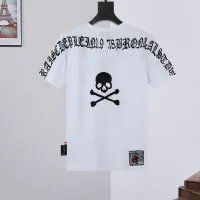 Cheap Philipp Plein PP T-Shirts Short Sleeved For Men #1431076 Replica Wholesale [$27.00 USD] [ITEM#1431076] on Replica Philipp Plein PP T-Shirts