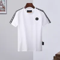 Cheap Philipp Plein PP T-Shirts Short Sleeved For Men #1431082 Replica Wholesale [$27.00 USD] [ITEM#1431082] on Replica Philipp Plein PP T-Shirts