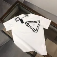 Cheap Prada T-Shirts Short Sleeved For Unisex #1431116 Replica Wholesale [$34.00 USD] [ITEM#1431116] on Replica Prada T-Shirts
