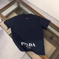Cheap Prada T-Shirts Short Sleeved For Unisex #1431119 Replica Wholesale [$34.00 USD] [ITEM#1431119] on Replica Prada T-Shirts