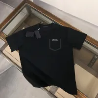 Cheap Prada T-Shirts Short Sleeved For Unisex #1431123 Replica Wholesale [$34.00 USD] [ITEM#1431123] on Replica Prada T-Shirts