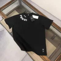 Cheap Fendi T-Shirts Short Sleeved For Unisex #1431135 Replica Wholesale [$34.00 USD] [ITEM#1431135] on Replica Fendi T-Shirts