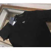 Cheap Prada T-Shirts Short Sleeved For Unisex #1431218 Replica Wholesale [$34.00 USD] [ITEM#1431218] on Replica Prada T-Shirts