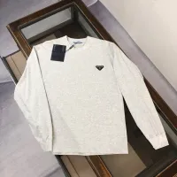 Cheap Prada Hoodies Long Sleeved For Unisex #1431325 Replica Wholesale [$38.00 USD] [ITEM#1431325] on Replica Prada Hoodies