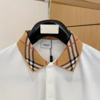 Cheap Burberry T-Shirts Short Sleeved For Men #1431385 Replica Wholesale [$48.00 USD] [ITEM#1431385] on Replica Burberry T-Shirts