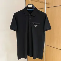 Cheap Prada T-Shirts Short Sleeved For Men #1431398 Replica Wholesale [$48.00 USD] [ITEM#1431398] on Replica Prada T-Shirts