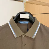 Cheap Prada T-Shirts Short Sleeved For Men #1431404 Replica Wholesale [$48.00 USD] [ITEM#1431404] on Replica Prada T-Shirts