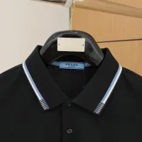 Cheap Prada T-Shirts Short Sleeved For Men #1431405 Replica Wholesale [$48.00 USD] [ITEM#1431405] on Replica Prada T-Shirts