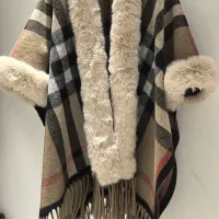 Cheap Burberry Poncho #1431436 Replica Wholesale [$76.00 USD] [ITEM#1431436] on Replica Burberry Scarf