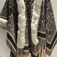 Cheap Christian Dior Poncho #1431437 Replica Wholesale [$76.00 USD] [ITEM#1431437] on Replica Christian Dior Scarf