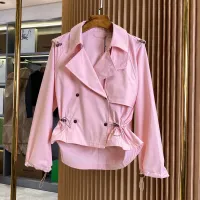 Cheap Burberry Trench Coat Long Sleeved For Women #1431444 Replica Wholesale [$132.00 USD] [ITEM#1431444] on Replica Burberry Trench Coat