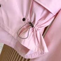 Cheap Burberry Trench Coat Long Sleeved For Women #1431444 Replica Wholesale [$132.00 USD] [ITEM#1431444] on Replica Burberry Trench Coat