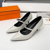 Cheap Hermes High-Heeled Shoes For Women #1431678 Replica Wholesale [$98.00 USD] [ITEM#1431678] on Replica Hermes High-Heeled Shoes
