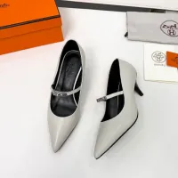 Cheap Hermes High-Heeled Shoes For Women #1431678 Replica Wholesale [$98.00 USD] [ITEM#1431678] on Replica Hermes High-Heeled Shoes