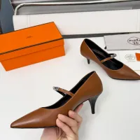 Cheap Hermes High-Heeled Shoes For Women #1431680 Replica Wholesale [$98.00 USD] [ITEM#1431680] on Replica Hermes High-Heeled Shoes