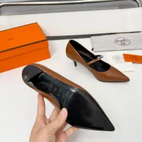 Cheap Hermes High-Heeled Shoes For Women #1431680 Replica Wholesale [$98.00 USD] [ITEM#1431680] on Replica Hermes High-Heeled Shoes