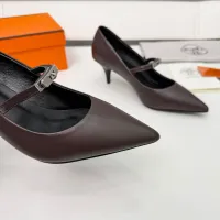 Cheap Hermes High-Heeled Shoes For Women #1431681 Replica Wholesale [$98.00 USD] [ITEM#1431681] on Replica Hermes High-Heeled Shoes