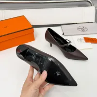 Cheap Hermes High-Heeled Shoes For Women #1431681 Replica Wholesale [$98.00 USD] [ITEM#1431681] on Replica Hermes High-Heeled Shoes