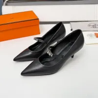 Cheap Hermes High-Heeled Shoes For Women #1431682 Replica Wholesale [$98.00 USD] [ITEM#1431682] on Replica Hermes High-Heeled Shoes