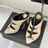 Cheap Yves Saint Laurent YSL Slippers For Women #1431727 Replica Wholesale [$115.00 USD] [ITEM#1431727] on Replica Yves Saint Laurent YSL Slippers