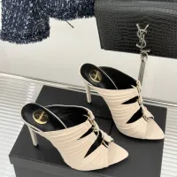 Cheap Yves Saint Laurent YSL Slippers For Women #1431727 Replica Wholesale [$115.00 USD] [ITEM#1431727] on Replica Yves Saint Laurent YSL Slippers