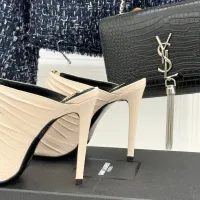 Cheap Yves Saint Laurent YSL Slippers For Women #1431727 Replica Wholesale [$115.00 USD] [ITEM#1431727] on Replica Yves Saint Laurent YSL Slippers