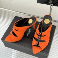 Cheap Yves Saint Laurent YSL Slippers For Women #1431728 Replica Wholesale [$115.00 USD] [ITEM#1431728] on Replica Yves Saint Laurent YSL Slippers