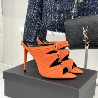 Cheap Yves Saint Laurent YSL Slippers For Women #1431728 Replica Wholesale [$115.00 USD] [ITEM#1431728] on Replica Yves Saint Laurent YSL Slippers