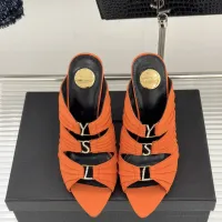 Cheap Yves Saint Laurent YSL Slippers For Women #1431728 Replica Wholesale [$115.00 USD] [ITEM#1431728] on Replica Yves Saint Laurent YSL Slippers