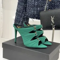 Cheap Yves Saint Laurent YSL Slippers For Women #1431730 Replica Wholesale [$115.00 USD] [ITEM#1431730] on Replica Yves Saint Laurent YSL Slippers