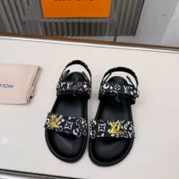 Cheap Louis Vuitton Sandal For Women #1431778 Replica Wholesale [$80.00 USD] [ITEM#1431778] on Replica Louis Vuitton Sandal