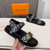 Cheap Louis Vuitton Sandal For Women #1431778 Replica Wholesale [$80.00 USD] [ITEM#1431778] on Replica Louis Vuitton Sandal